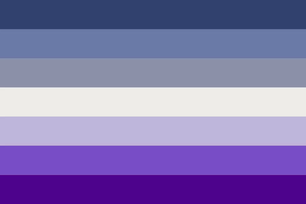 Purple Butch Lesbian Flag